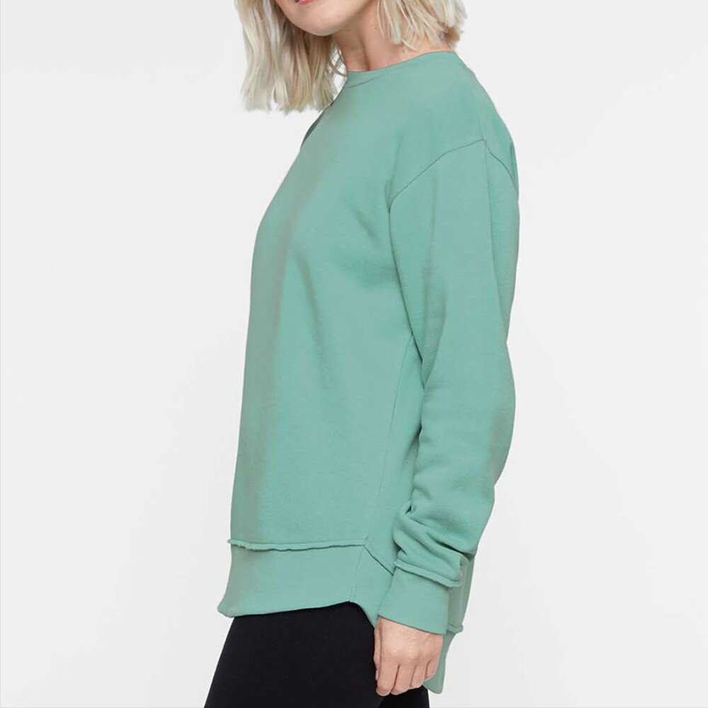 Nutcracker Tree LAT Ladies Sweatshirt Saltwater Blue LARGE - Picture 4 of 5